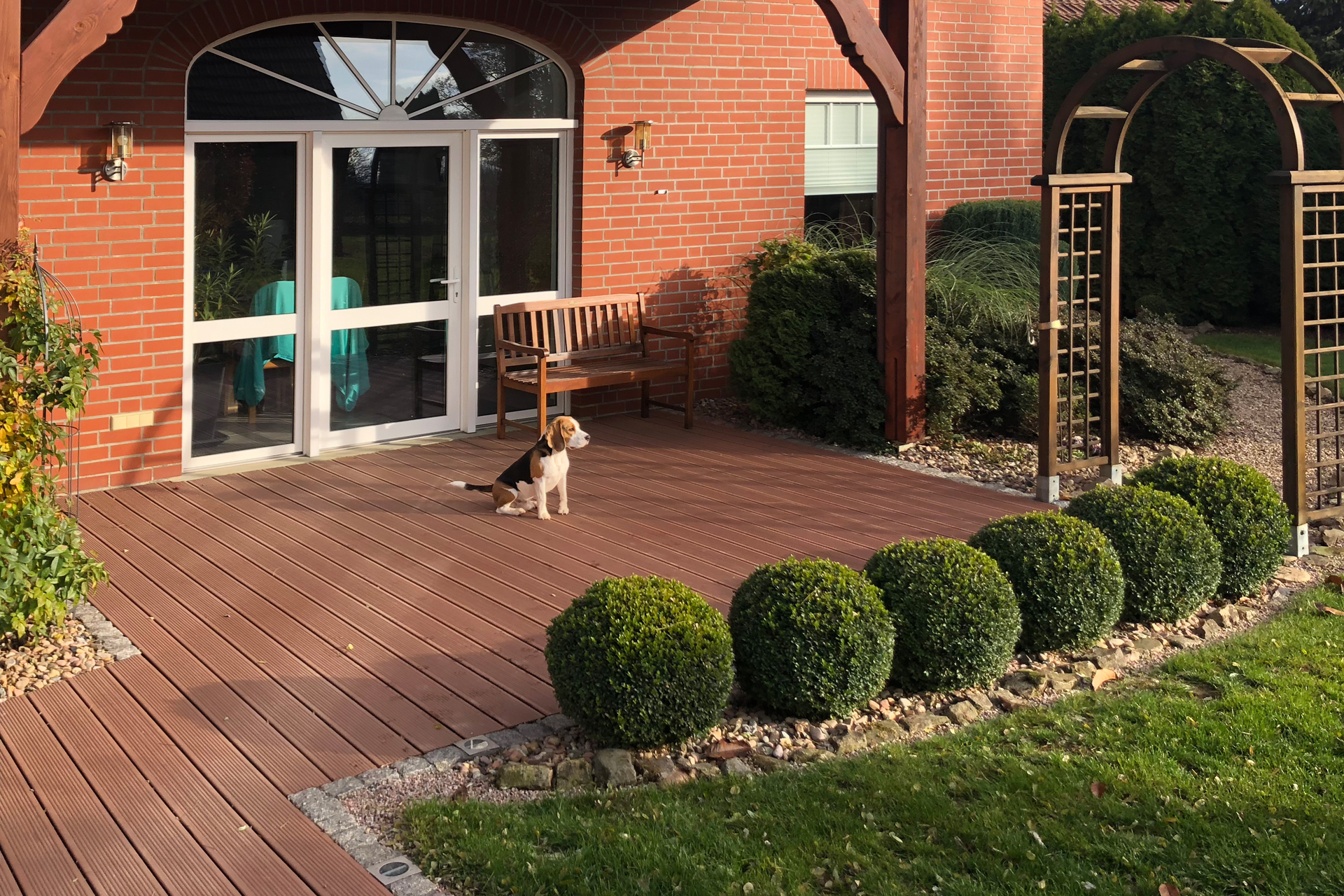 WPC Hohlkammer braun WPC Hohlkammer braun