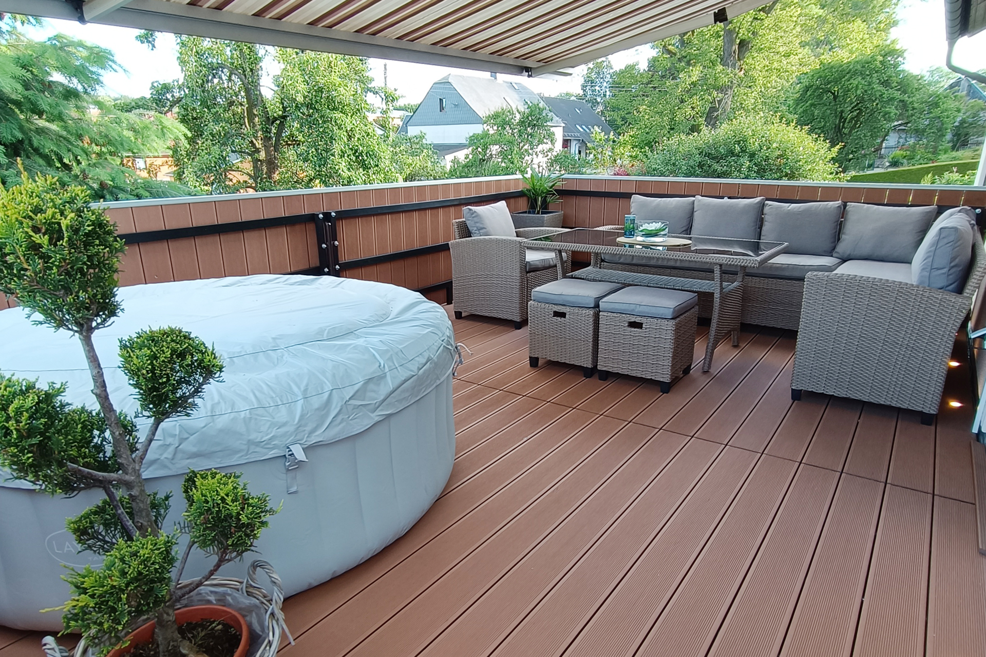 WPC Hohlkammer braun WPC Hohlkammer braun